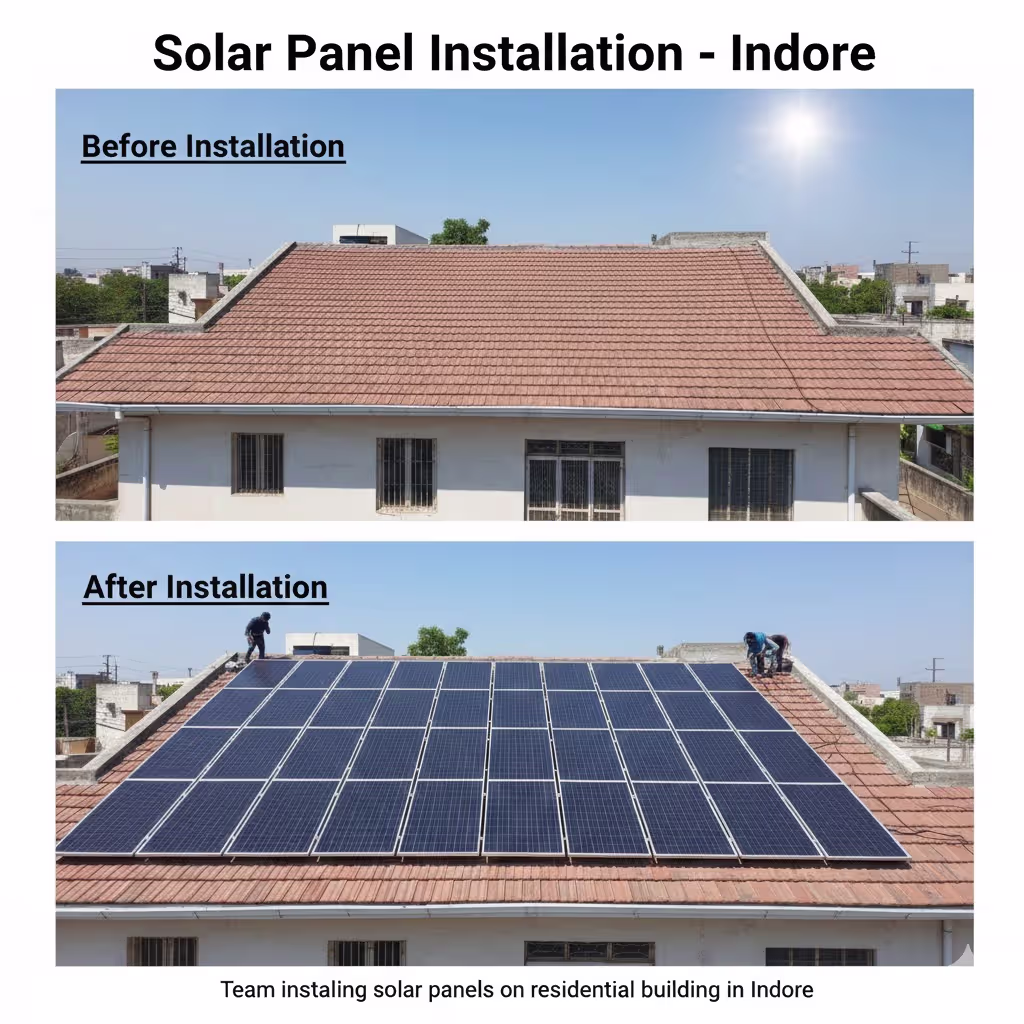Rooftop Solar Panels in Indore